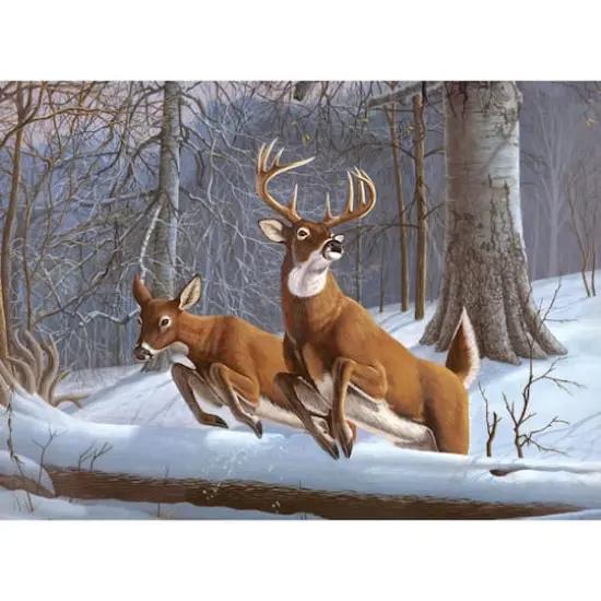 Royal & Langnickel® White Tails Adult Painting by Numbers Kit {1}