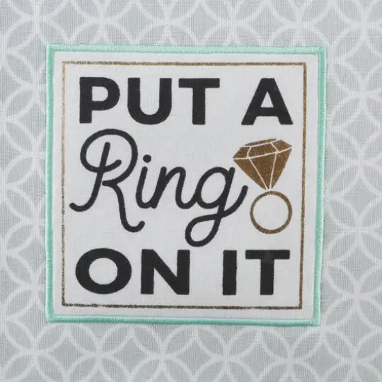 DII&reg; Wedding Themed Embellished Dishtowels, 4ct. {7}