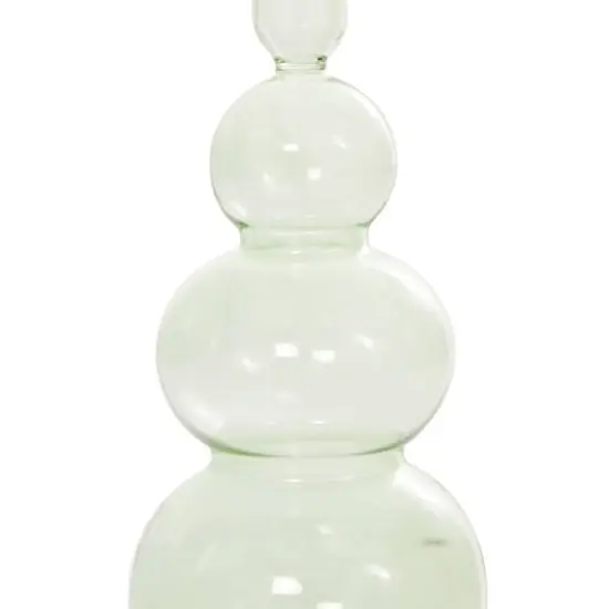 10" Multicolor Glass Triple Ascending Bubble Taper Candle Holder Set, 3ct. {7}