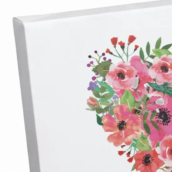 Home Is Where The Heart Is Canvas Wall Art {4}