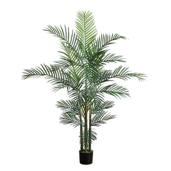 6ft. Potted UV Resistant Areca Palm Tree {1}