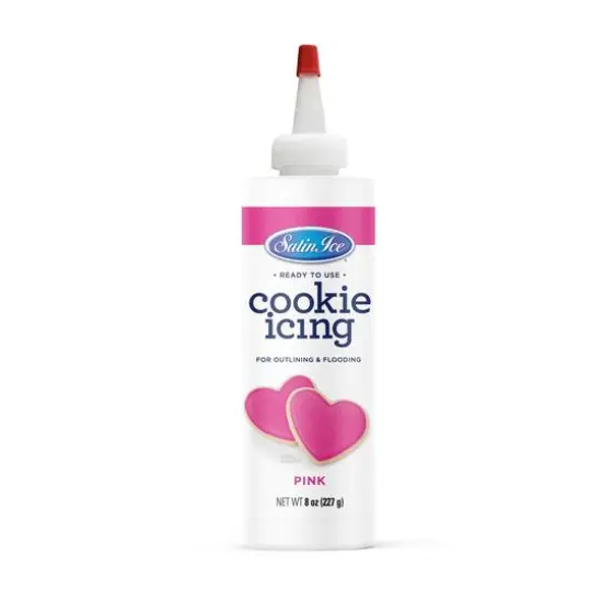 Satin Ice&reg; Ready to Use Cookie Icing, 8oz. White {2}