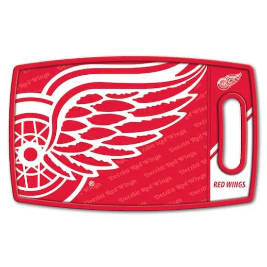 NHL Logo Series Cutting Board Detroit Red Wings {1}