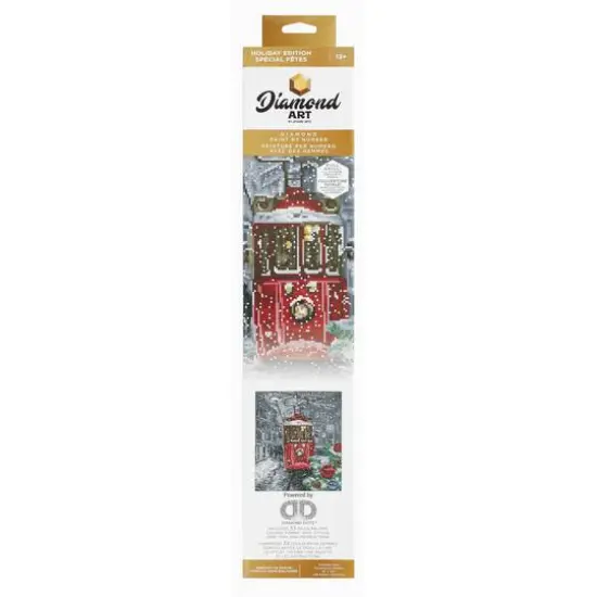 Diamond Art Holiday Streetcar Advanced Kit {3}