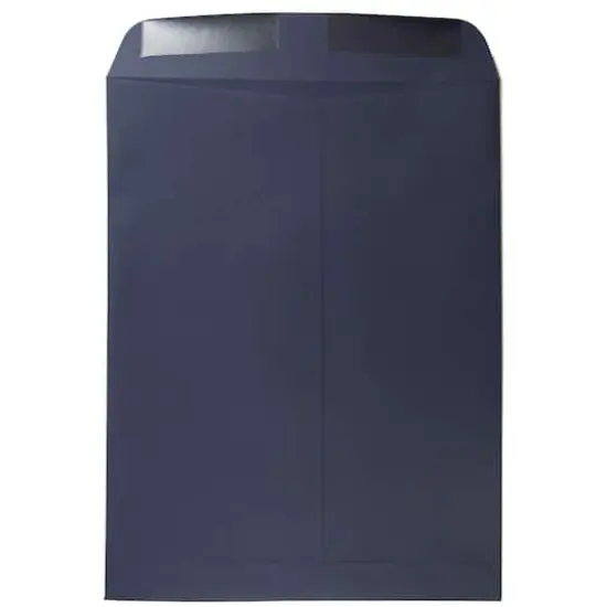 JAM Paper 10" x 13" Open End Envelopes, 25ct. Navy {4}