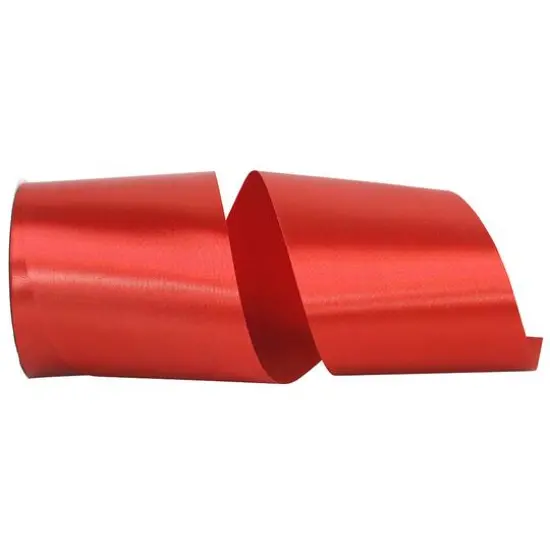 JAM Paper 4" x 50yd. Satin Allure Single Face Ribbon Rust {1}