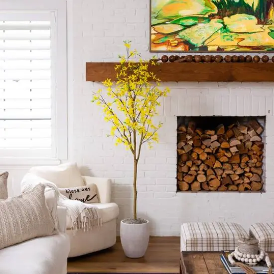 6ft. Artificial Forsythia Tree {8}