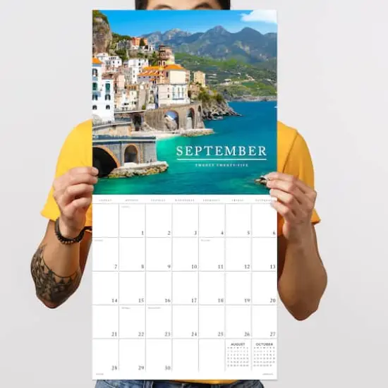 TF Publishing 2025 World Travel Wall Calendar {6}