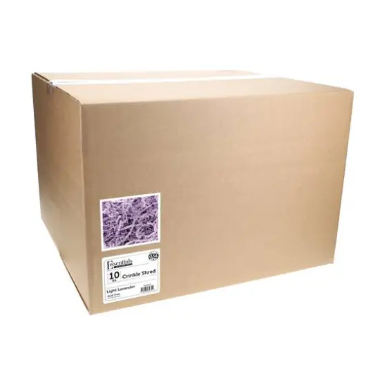 Essentials by Leisure Arts Crinkle Shred Box, 10lb. Light Lavender {4}