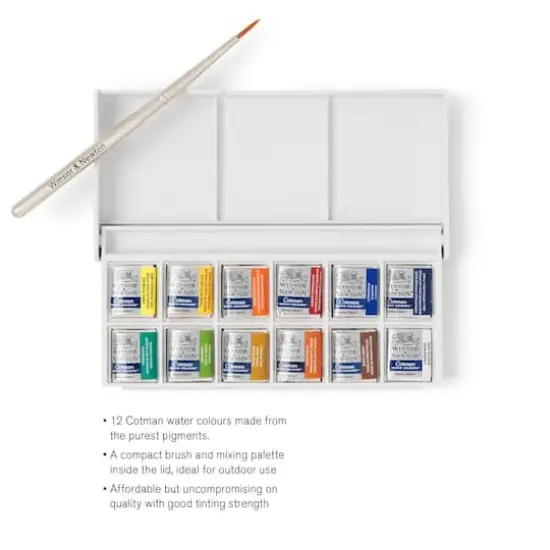 Winsor & Newton&reg; Cotman&reg; Watercolors Sketchers' Pocket Box {6}