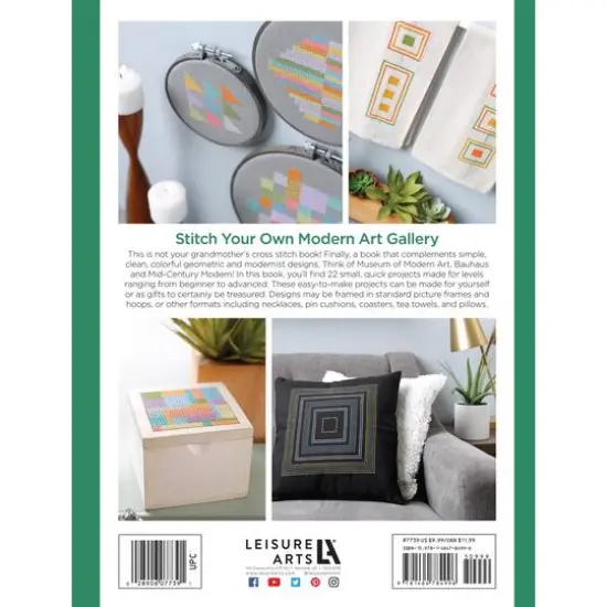 Leisure Arts&reg; Modern Art Stitching Book {3}