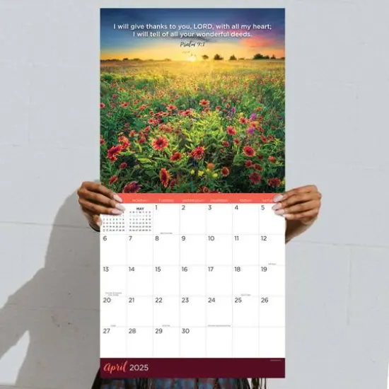 TF Publishing 2025 Psalms Wall Calendar {5}