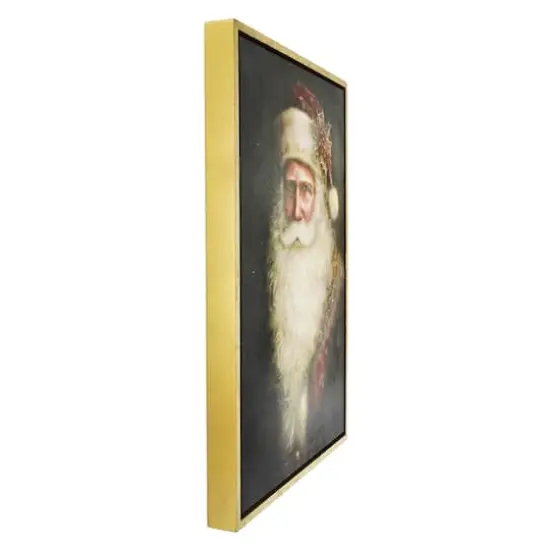 14.25" x 20" Holly Santa Claus Wall D&eacute;cor by Ashland&reg; {4}