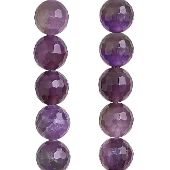Faceted Amethyst Round Beads, 8mm by Bead Landing&trade; {1}