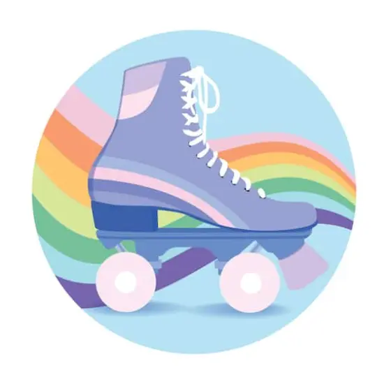 7" Disco Round Canvas Painting Kit by Craft Smart&reg; {3}