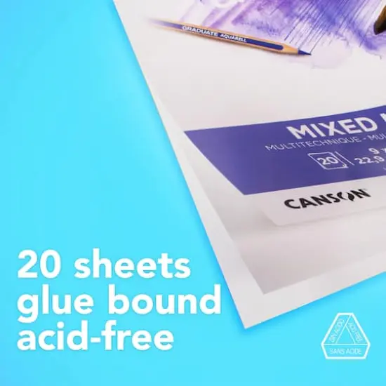 Canson&reg; Graduate Mixed Media Pad {4}