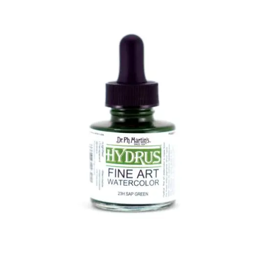Dr. Ph. Martin's&reg; Hydrus&trade; Fine Art Watercolor, 1oz. 23H Sap Green {1}