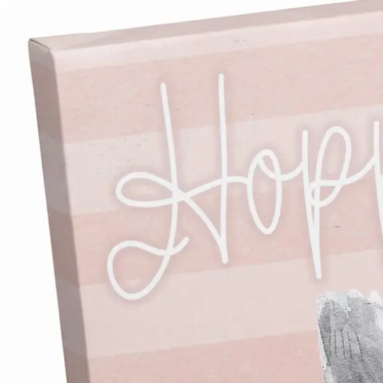 Hoppy Easter Rabbit 16" x 20" Canvas Wall Art {4}