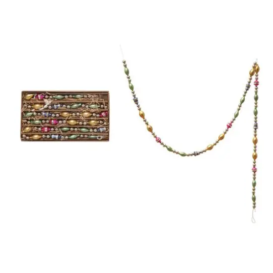 Hello Honey&reg; 6ft. Multicolor Glass Bead Garland in Box {1}