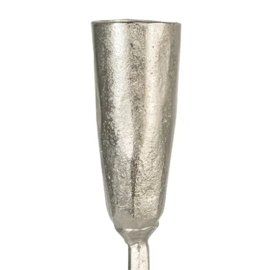 Hello Honey&reg; 21.5" Silver Metal Candelabra {7}