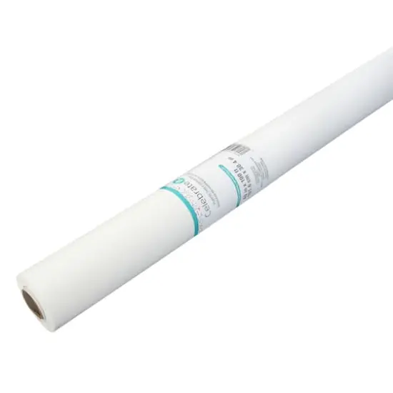 100ft. Plastic Table Cover Roll by Celebrate It&trade; White {1}