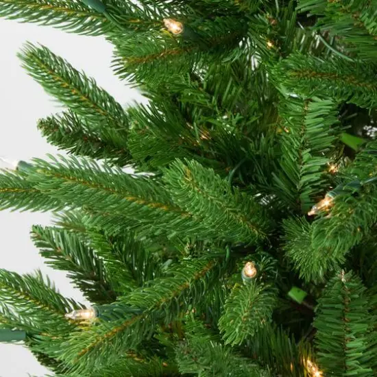 7.5ft. Pre-Lit Real Touch™️ Northwood Noble Fir Artificial Christmas Tree, Clear Lights {4}