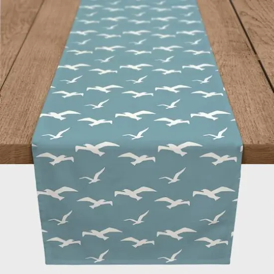 Seagulls Table Runner Light Blue {4}