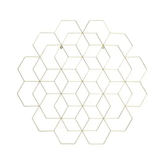 Honey Can Do Gold Hanging Photo Display Holder with Clips {5}