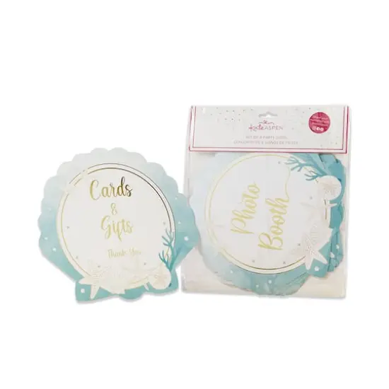 Kate Aspen&reg; Beach Party D&eacute;cor Sign Kit {1}