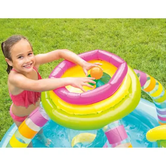 Intex&reg; Rainbow Funnel Inflatable Play Center {4}
