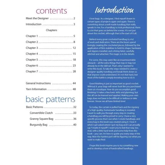 Leisure Arts&reg; Handcrafted Handbags Book #1 Basics {4}