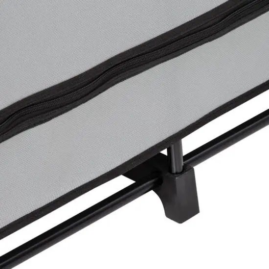 Honey Can Do 46'' Gray Portable Wardrobe Closet {9}