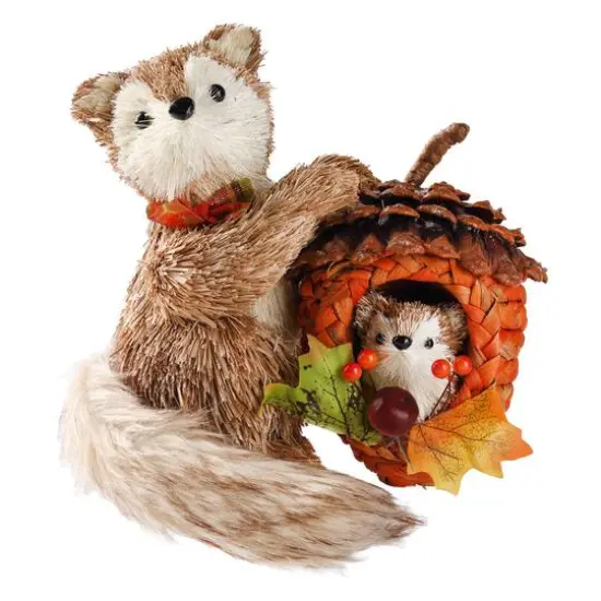 8" Foxes with Acorn Accent by Ashland&reg; {1}