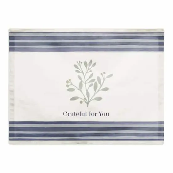 Grateful for You 14" x 18" Cotton Twill Placemat {1}