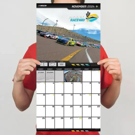 TF Publishing 2024 NASCAR Tracks Wall Calendar {6}