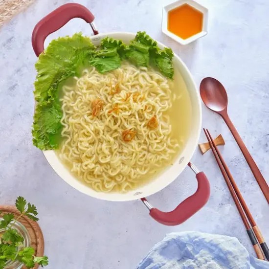 Oster Corbett 5.4qt. Nonstick Aluminum Dutch Oven Red {7}