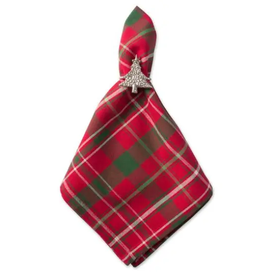 DII&reg; Tartan Holly Plaid Napkin Set, 6ct.  {10}