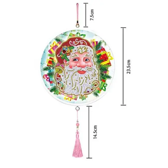 Sparkly Selections Santa Diamond Painting Wall Decoration Kit {3}