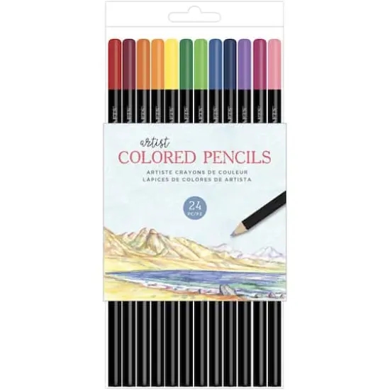 Art Supply Basics Colored Pencil Set, 24ct. {1}