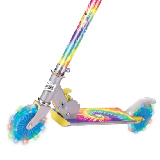 Tie Dye Scooter With Flashing Wheels {4}