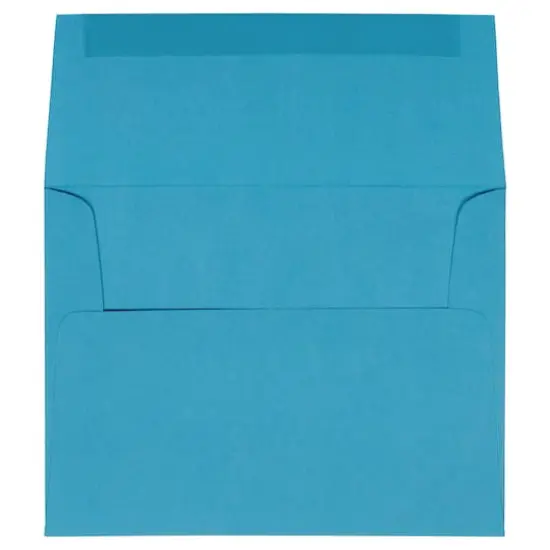 JAM Paper A2 Colored Invitation Envelopes, 50ct. Blue {4}