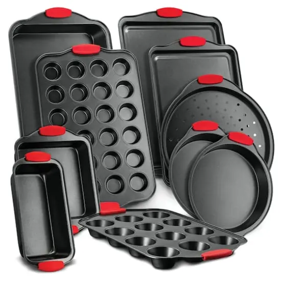 NutriChef&trade; 10-Piece Non-Stick Kitchen Oven Baking Pan Set {1}