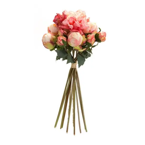 Pink Peony Bouquet Set {4}