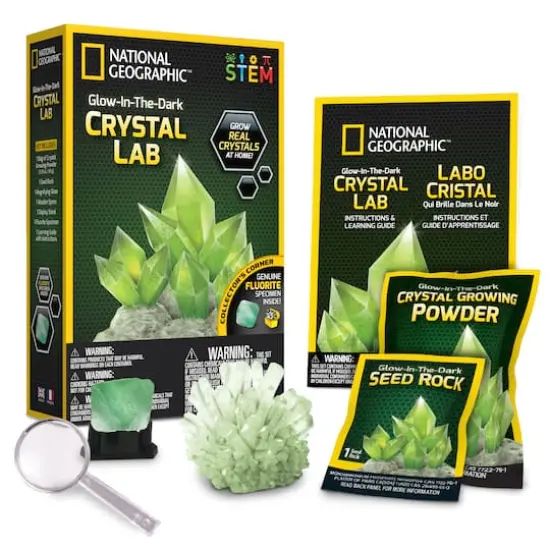 National Geographic&trade; Glow-In-The-Dark Crystal Lab {5}