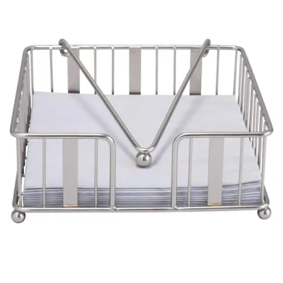 Laura Ashley Aristo Satin Napkin Holder with Weighted Arm {3}