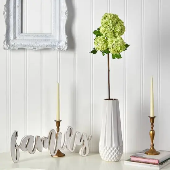 Green Snowball Hydrangea Artificial Flower Stem, 2ct. {4}