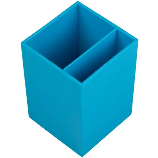JAM Paper Plastic Pen Holder Blue {4}