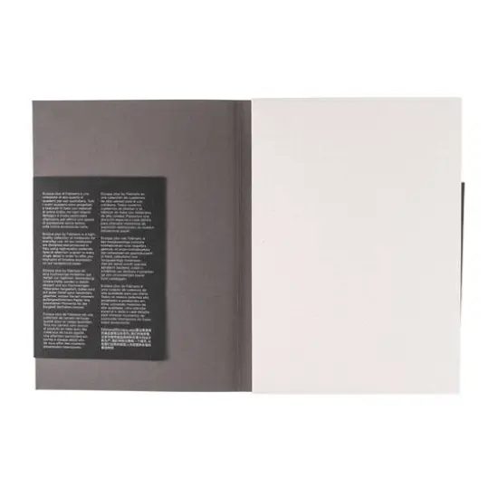 Fabriano&reg; Ecoqua Plus Dotted A5 Glue-Bound Notebook Gray {8}