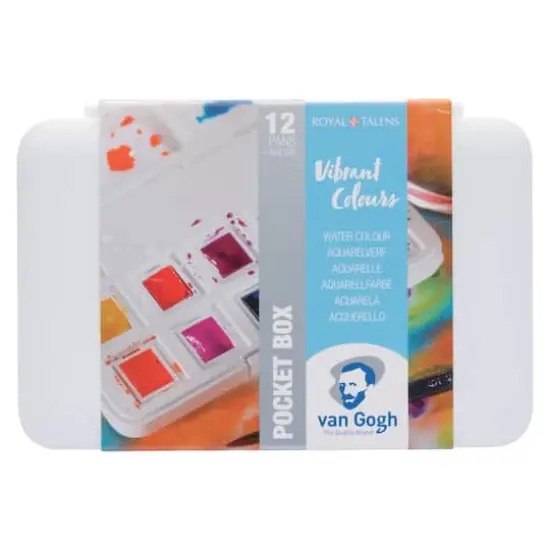 Van Gogh Vibrant Colors Watercolor Pocket Box Set {1}