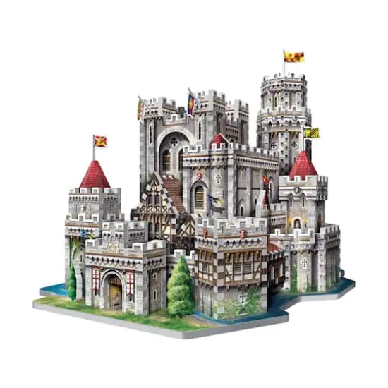 Wrebbit 3D Puzzle&trade; King Arthur's Camelot 865 Piece Puzzle {5}